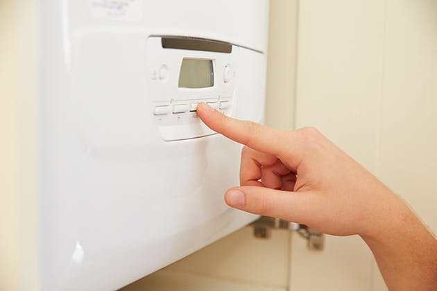 How much gas does a boiler use?