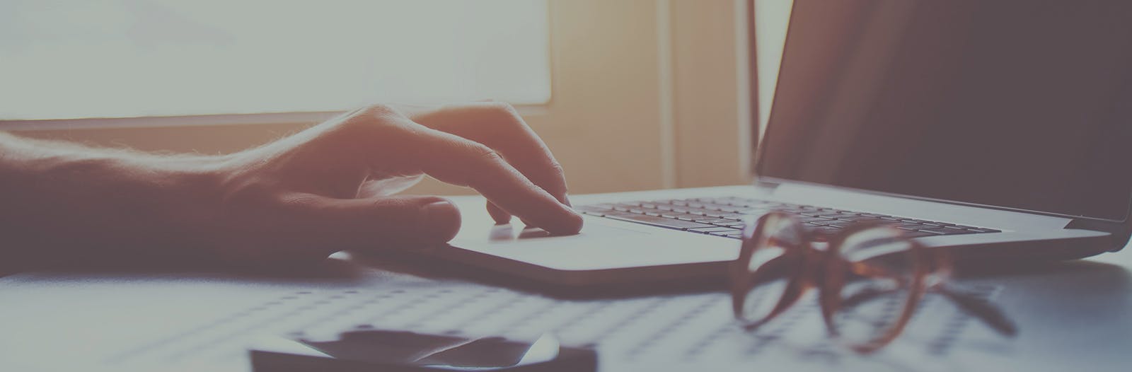 Contact page header